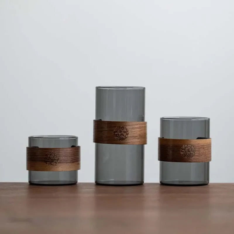 Decorbites™ Japanisches Glas-Teetasse hitzebeständiger Meisterbecher Haftasschenbecher für zu Hause
