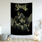 Decobites Metal Ghosts Band Tapestry Flag - Boho Hippie Wall Hanging for Home Decor