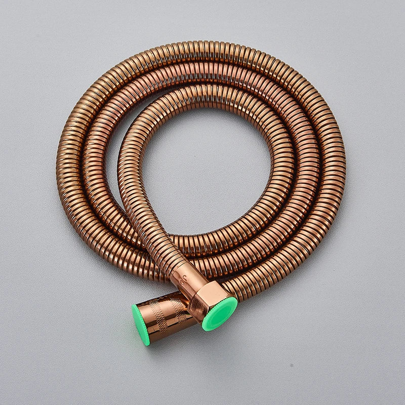 خرطوم دش يدوي من DecorBites™ مصنوع من النحاس العتيق، مقاس 59 بوصة، أنبوب مرن بطول 150 سم