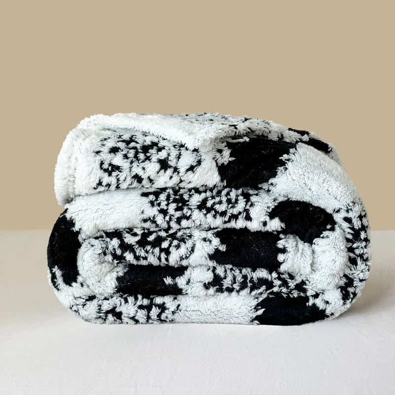 DecorBites™ Cationic Jacquard Blanket | Lightweight Spring/Autumn Sofa Cover | Comfortable Home Decor