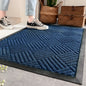 Decobites Rubber Front Door Mat | Shoe Scraper | Indoor Outdoor Doormat | Dirt Resistant Mats