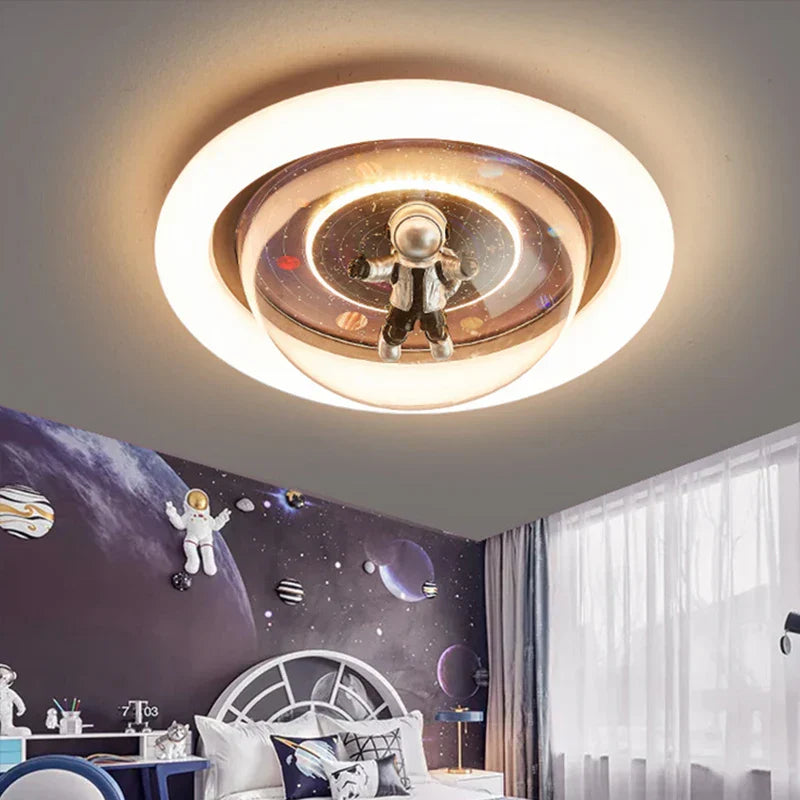 Lámparas de techo LED DecorBites™ con forma de astronauta para la habitación de los niños y el dormitorio