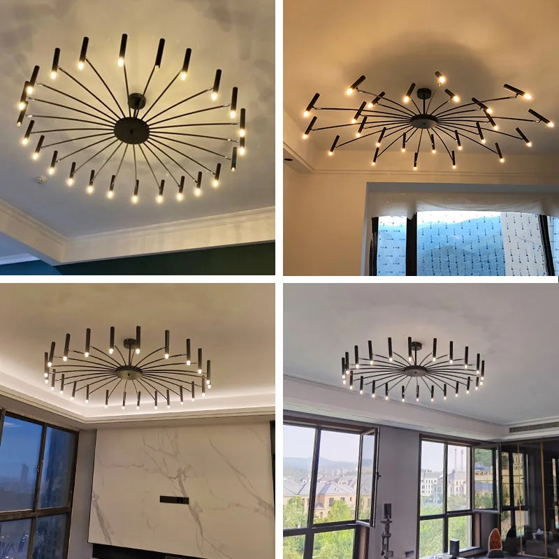 Decorbites™ Lámpara de Techo LED: Iluminación Minimalista Nórdica para Hogar en Sala de Estar, Dormitorio, Área de Comedor