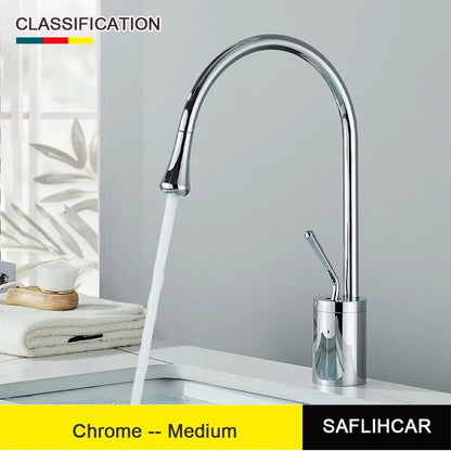 Brushed Gold Bathroom Basin Faucet