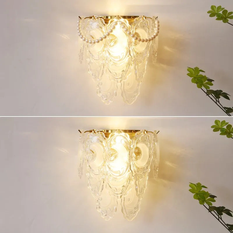 Lámpara de pared de cristal de lujo Decorbites™ para iluminación de pasillos, sala de estar, dormitorio y corredor