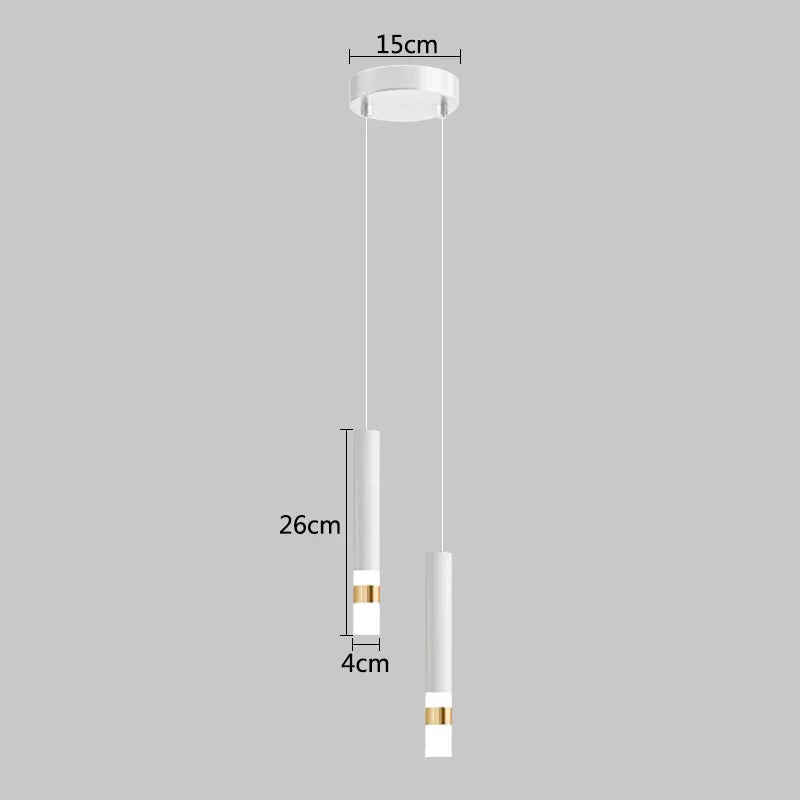 DecorBites™ LED Pendant Light: Modern Indoor Hanging Lamp for Dining Room Living Room Decoration