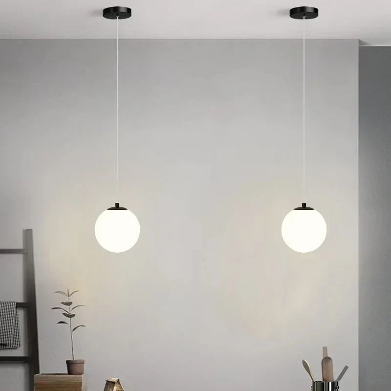 Lámpara colgante de cristal dorado LED Decorbites™ para comedor y dormitorio
