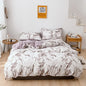 Decobites Marble Print Duvet Cover Set - Soft Comfortable Bedding Set