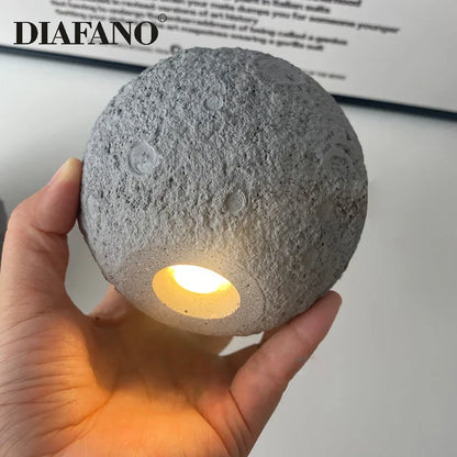 DecorBites™ Industrial Cement Pendant Lights - Retro Moon Star Chandelier Fixture