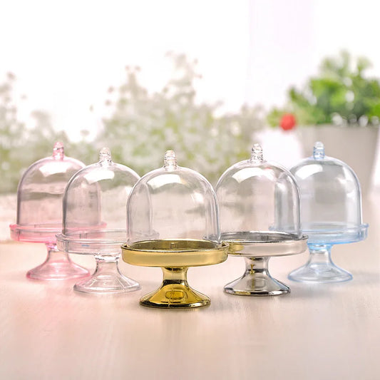 DecorBites™ Candy Box Tray Set: Unique Shapes, Party Favors, Wedding Gift Holders