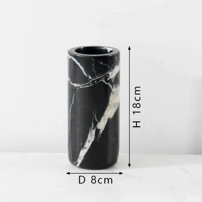 Tarro de almacenamiento de piedra de mármol antiguo DecorBites™ Caja de lujo