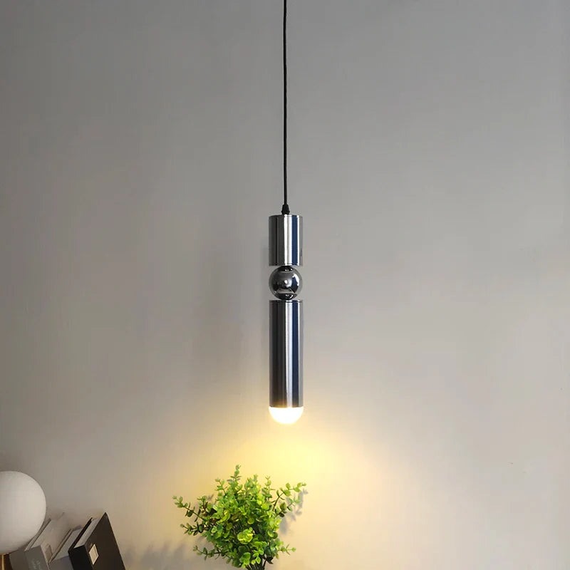 DecorBites™ Brass Pendant Light - Modern Minimalist Nordic Bar Small LED Hang Lamp