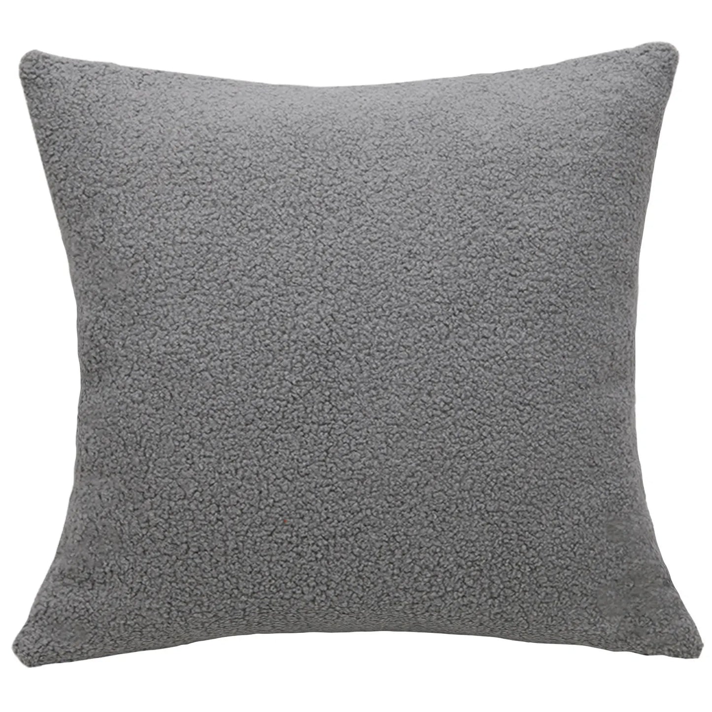 DecorBites™ Boucle Teddy Throw Pillow Case Set of 2