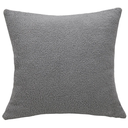 DecorBites™ Boucle Teddy Throw Pillow Case Set of 2