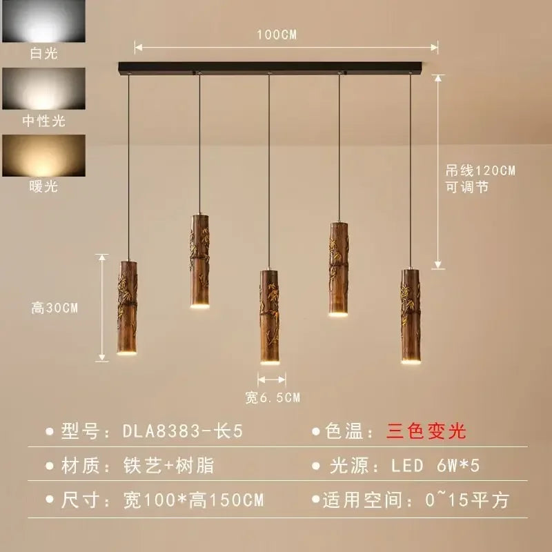 DecorBites™ Chinese Modern Art Hotpot Restaurant Bar Pendant Light
