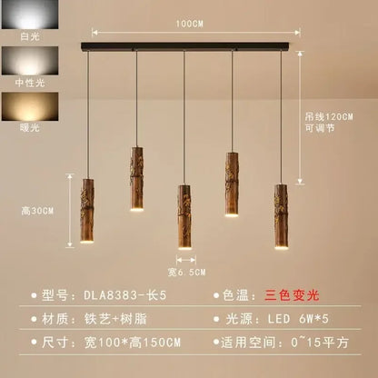 DecorBites™ Chinese Modern Art Hotpot Restaurant Bar Pendant Light