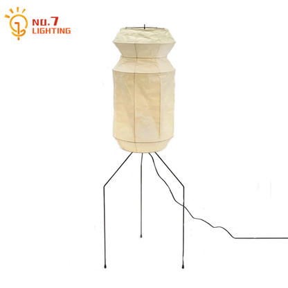 DecorBites™ Akari Noguchi Wabi-sabi LED Floor Lamp for Living Room Decor