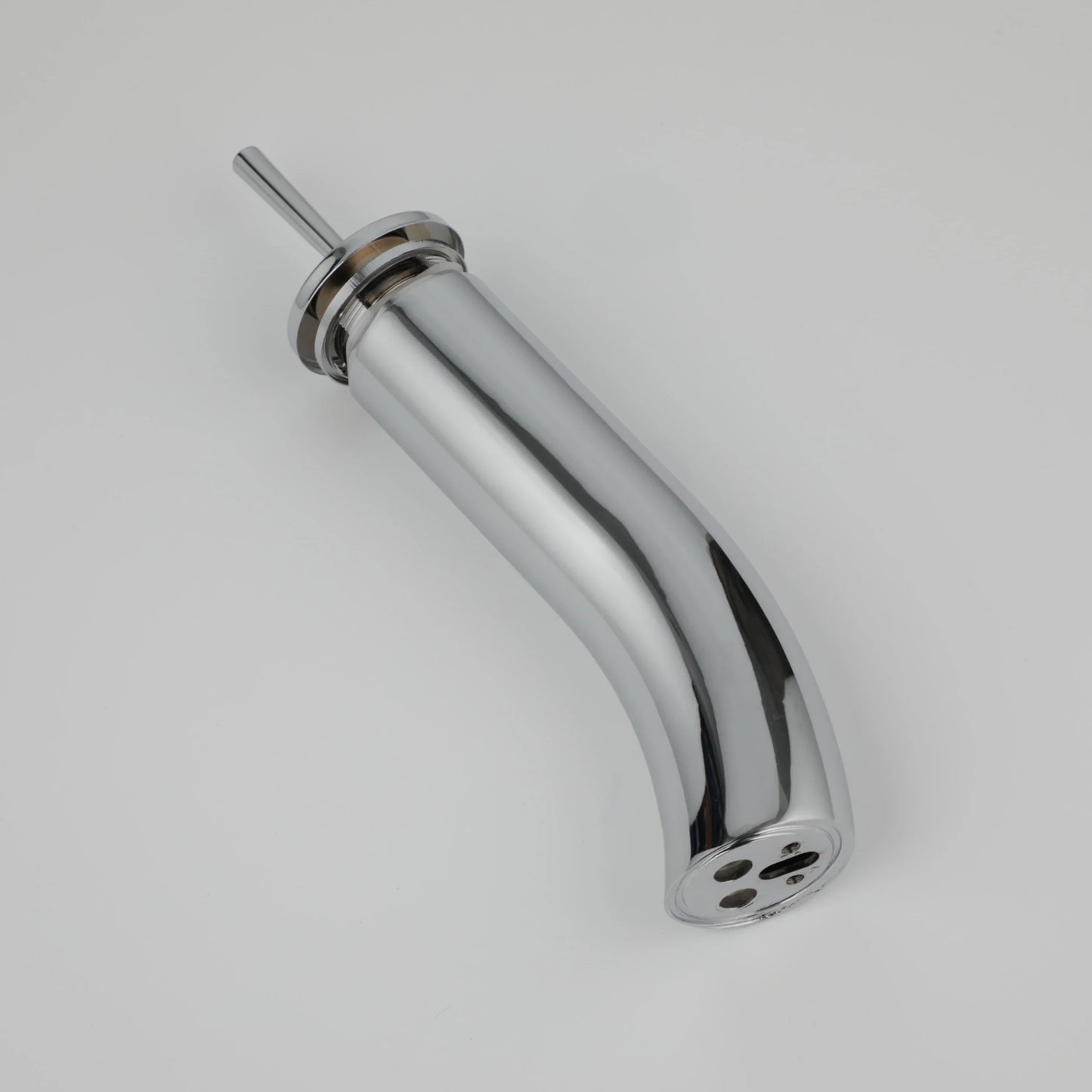 DecorBites™ Glass Rocker Handle Basin Faucet, Waterfall Mixer Taps, Chrome Finish