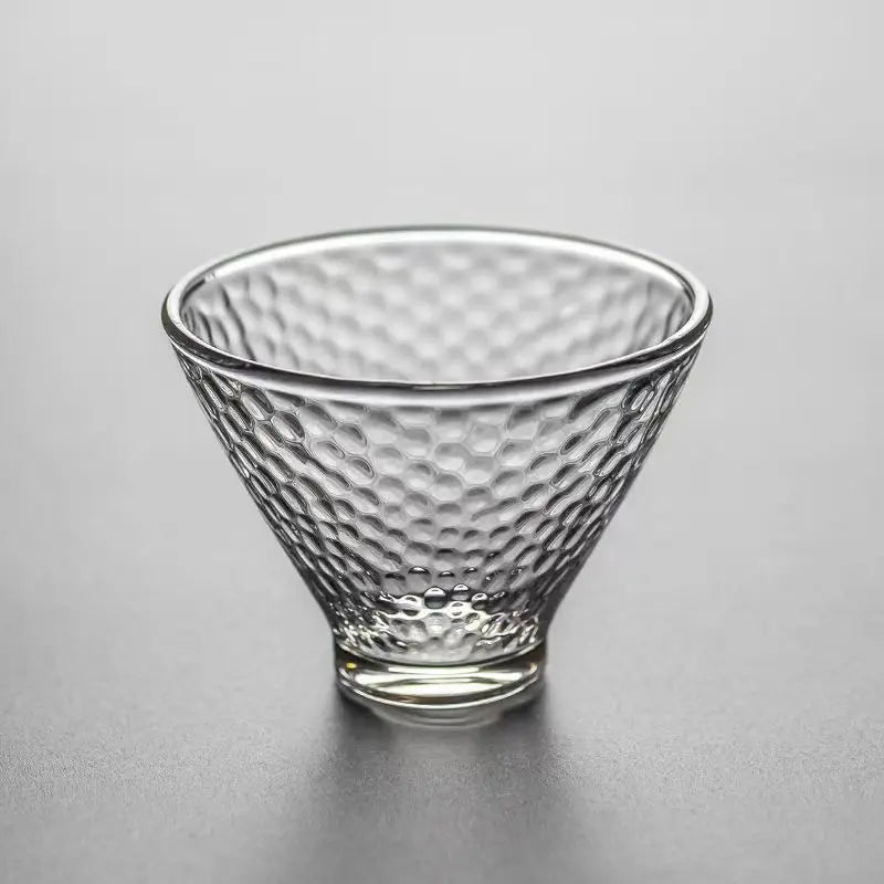 Decorbites™ Japanisches Teetassen-Set aus niedlichen hitzebeständigen Glasbechern und Teetassen