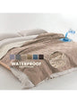 Decobites Pet Blanket Sofa Bed Cover & Mat for Cats Dogs - Waterproof Furniture Protector