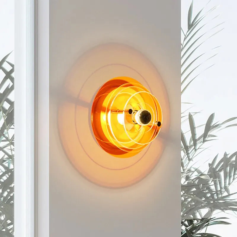 DecorBites™ LED Wall Lamp: Ultra Modern UFO Style for Living Room, Bedroom, Hotel Atmosphere