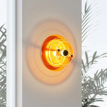 DecorBites™ LED Wall Lamp: Ultra Modern UFO Design for Living Room, Bedroom, Hotel - Bauhaus Style