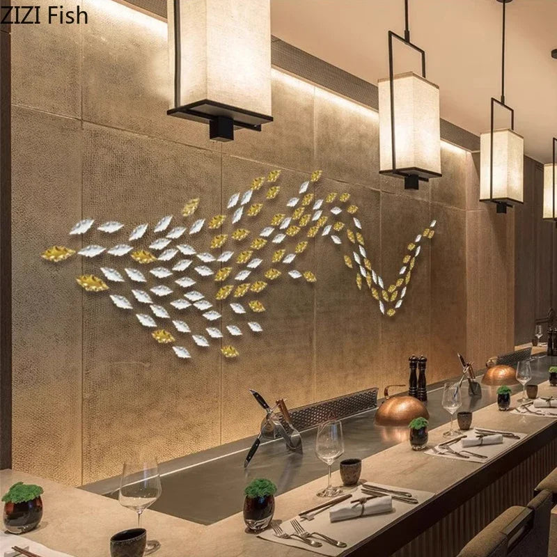 ديكورات حائط بأوراق الجنكة من DecorBites™ - زينة مجسمة لغرفة المعيشة