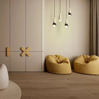 Ceramic Ice Cream Pendant Light for Nursery & Kids Room
