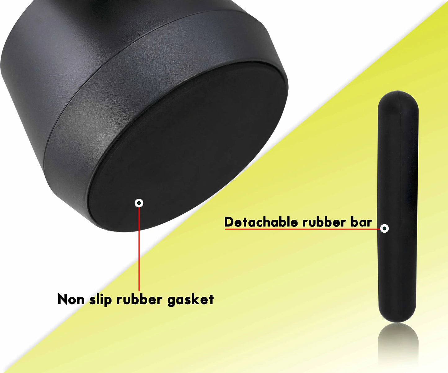 DecorBites™ Barista Coffee Knock Box Residue Dump Container