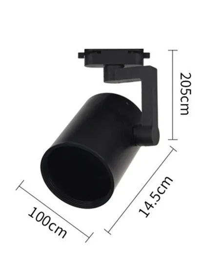 DecorBites™ 35W LED Track Ceiling Spot Light للإضاءة الداخلية وشاشات العرض بالتجزئة