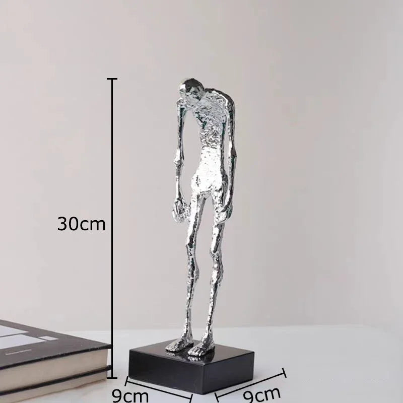 DecorBites™ Abstract Couple Statue for Desk Decoration and Room Aesthetics