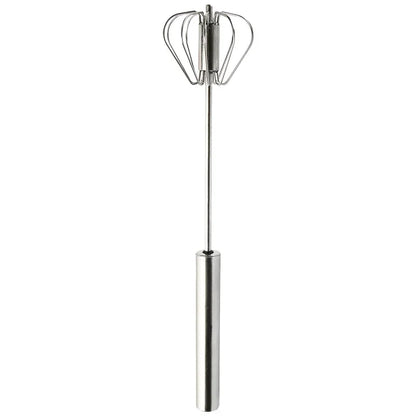 DecorBites™ Hand Pressure Stainless Steel Egg Beater Whisk Mixer Kitchen Cooking Tools