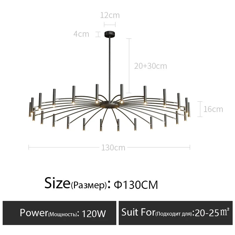 Nordic Design LED Chandelier