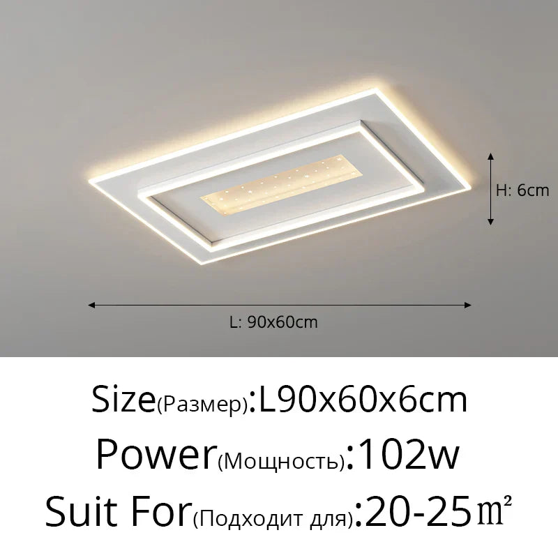 DecorBites™ Living Lights LED Chandelier for Modern Indoor Lighting Décor