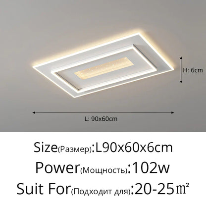 DecorBites™ Living Lights LED Chandelier for Modern Indoor Lighting Décor