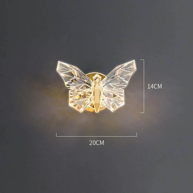 DecorBites™ Butterfly Wall Lamp - Modern Luxury Design for Bedroom Decor