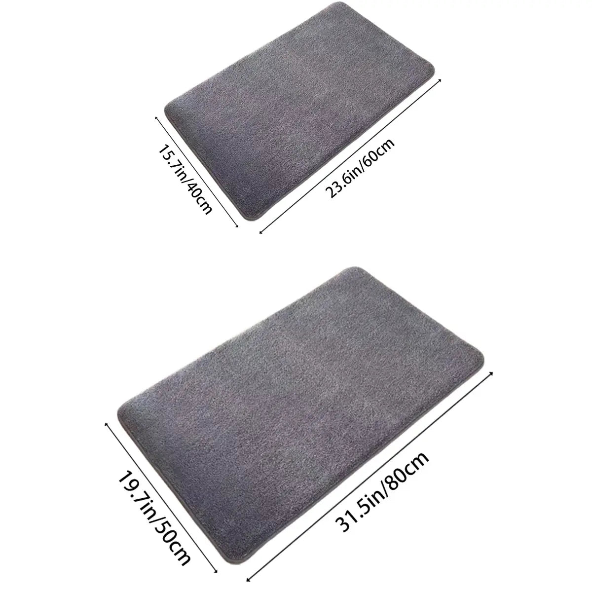 Decorbites™ saugfähige Korallen-Samt Badezimmertürmatte