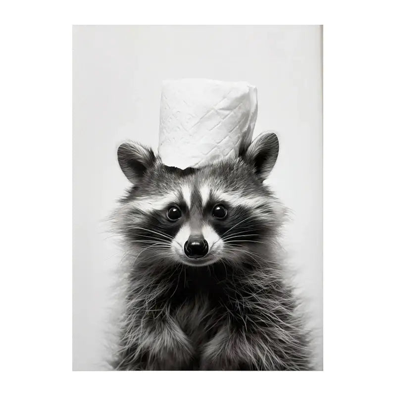 DecorBites™ Funny Animals Canvas Wall Art for Bathroom Home