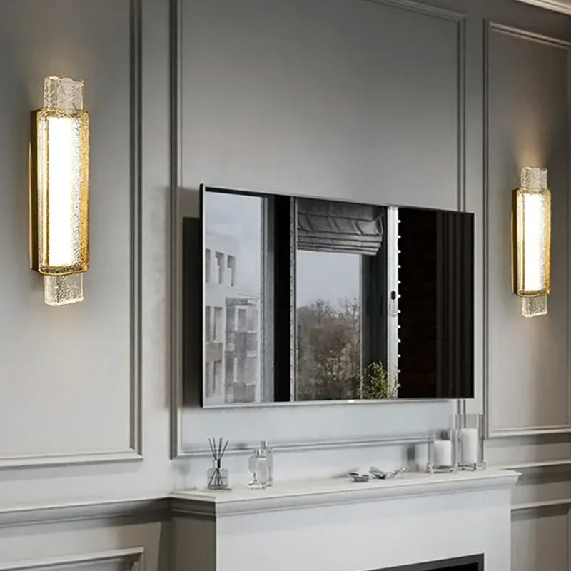 Lámpara de pared DecorBites™ Crystal Bubble para sala de estar y dormitorio: arte de iluminación de lujo para el hogar