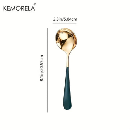 Cucharón pequeño para salsa DecorBites™ de acero inoxidable 304 - 21 cm/8,1 pulgadas | Apto para lavavajillas