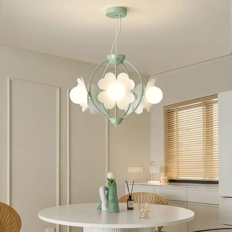Decorbites™ LED-Blütenkronleuchter: Französischer Retro-Stil für Schlafzimmer, Wohnzimmer, Restaurant