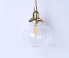 ديكوربايتس™ مصابيح معلقة زجاجية زرقاء لغرفة النوم وغرفة الطعام وغرفة المعيشة