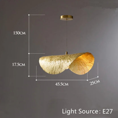 DecorBites™ Lotus Flower Pendant Light for Dining Room and Hotel Decor