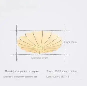 Lámpara colgante DecorBites™ Cream Flower para comedor y sala de estar