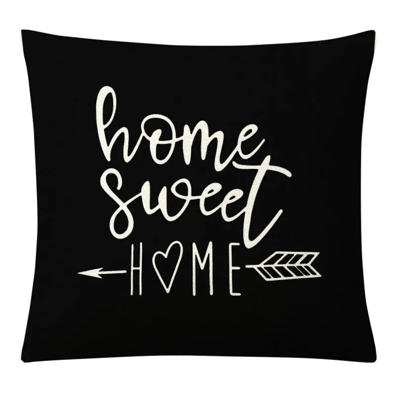 غطاء وسادة من الكتان الأصفر الهندسي من DecorBites™ للديكور العصري 45×45 سم