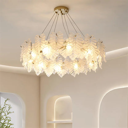 DecorBites™ Crystal Chandelier: Elegant Light Luxury Lamp for Living Room, Bedroom, Dining Room & Study