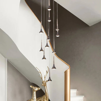 DecorBites™ Elegant Horn-Shaped Chandelier for Living Room and Bedroom