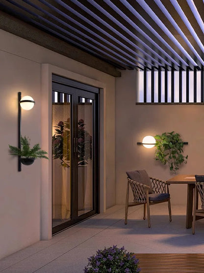 DecorBites™ LED Art Deco Plant Wall Lights - Modern Nordic Design for Home Living Room Bedroom