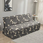 Decobites Elastic Armless Futon Bed Sofa Cover Slipcover