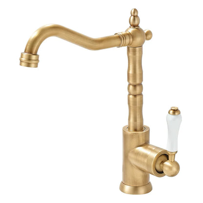DecorBites™ Gold Black Brass Bathroom Kitchen Faucet - Sink Mixer for Hot Cold Water